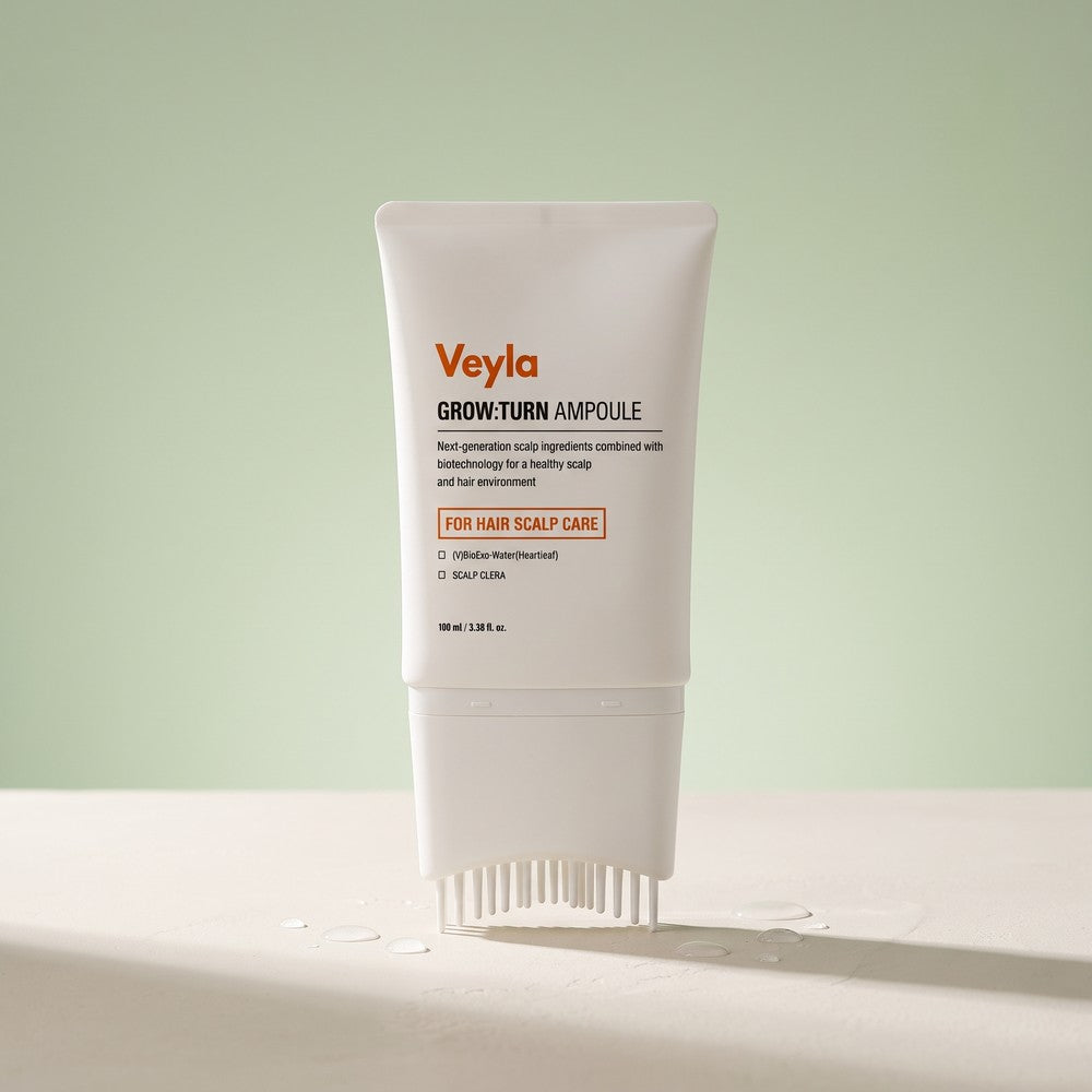 Veyla Grow:Turn Ampoule standing on a pale surface