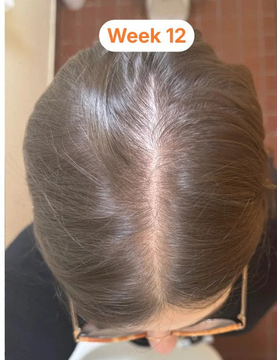 The same part line at week 12, noticeably filled in